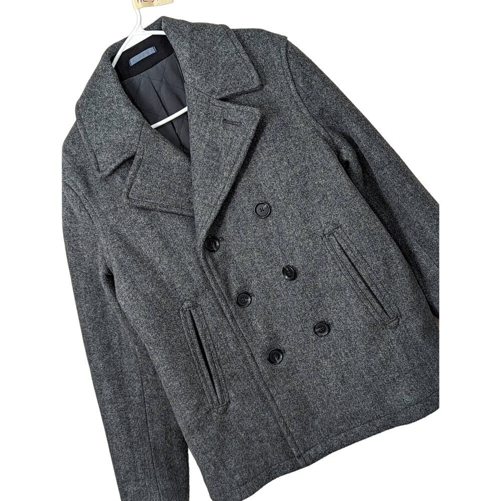 OLD NAVY! TRENDING DOVE GRAY CLASSIC NAVY PEACOAT, JACKET, COAT! SZ M
